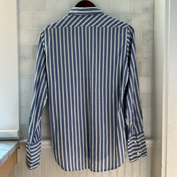 Nili Lotan striped lightweight cotton shirt - Picture 3 of 7